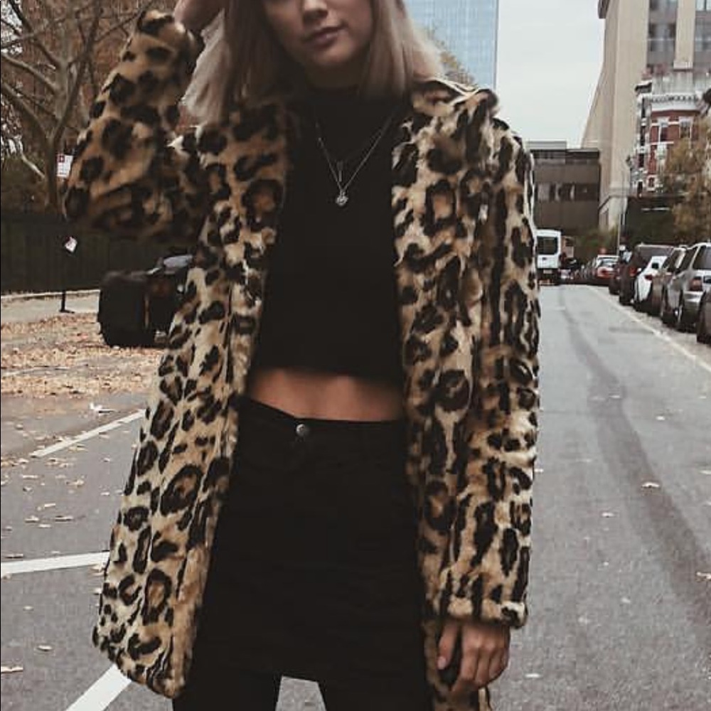 Cheetah coat